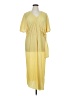 ASOS 100% Polyester Yellow Cocktail Dress Size 16 - photo 1