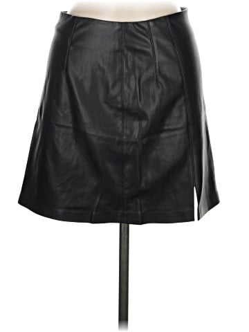 Topshop Faux Leather Skirt (view 1)