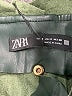 Zara 100% Polyester Black Teal Faux Leather Skirt Size S - photo 4