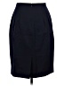 Classiques 100% Acetate Solid Blue Formal Skirt Size 12 - photo 2