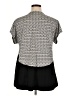 Chico's Black Short Sleeve Top Size XL - photo 2