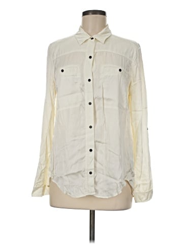 CALVIN KLEIN JEANS Long Sleeve Button-Down Shirt (view 1)