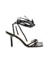 She & In Black Sandals Size 6 1/2 - photo 1
