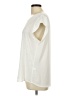 Chico's 100% Polyester Stars Ivory Short Sleeve Blouse Size L - photo 5