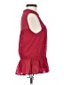 Mi ami 100% Polyester Red Sleeveless Blouse Size XS - photo 4