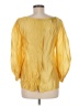 Escada Yellow 3/4 Sleeve Blouse Size EU 38 / US 8 - photo 2