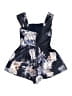 Keepsake Floral Blue Romper Size XS - photo 2