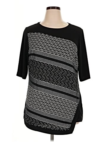 Roz & Ali 3/4 Sleeve T-Shirt (view 1)