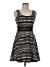 Bailey Blue Chevron-herringbone Black Cocktail Dress Size M - photo 1