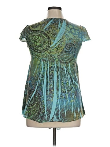 Apt. 9 Short Sleeve Blouse (view 2)