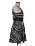 Bailey Blue Chevron-herringbone Black Cocktail Dress Size M - photo 4