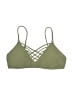 Hollister 100% Polyester Green Swimsuit Top Size XS - photo 1
