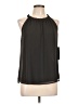 DAILYLOOK 100% Polyester Black Sleeveless Blouse Size L - photo 1