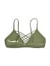 Hollister 100% Polyester Green Swimsuit Top Size XS - photo 2