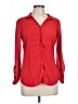 Splendid 100% Rayon Red Long Sleeve Blouse Size L - photo 1