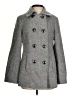 Calvin Klein Gray Coat Size 4 - photo 1