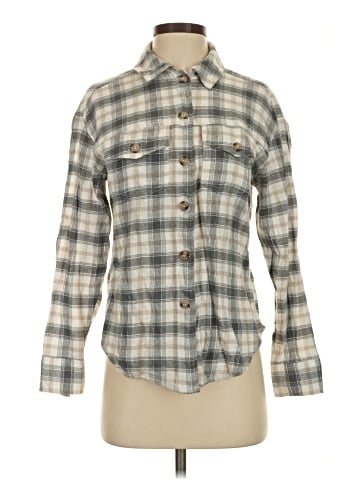 Japna Long Sleeve Button-Down Shirt (view 1)