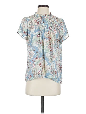 Rose + Olive Short Sleeve Henley (view 1)