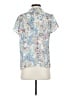 Rose + Olive Blue Short Sleeve Henley Size M - photo 2