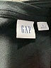 Gap 100% Cotton Solid Black Casual Dress Size L - photo 7