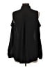 Trouve 100% Polyester Black Sleeveless Blouse Size L - photo 2