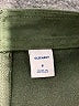Old Navy 100% Polyester Green Faux Leather Skirt Size 8 - photo 4