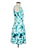Gabby Skye Print Blue Cocktail Dress Size 8 - photo 4