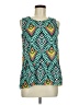 Buddy Love Teal Sleeveless Blouse Size M - photo 1