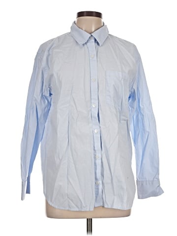 Banana Republic Factory Store Long Sleeve Button-Down Shirt (view 1)