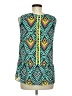 Buddy Love Teal Sleeveless Blouse Size M - photo 2