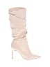 BCBGMAXAZRIA 100% Leather Ivory Boots Size 8 - photo 1