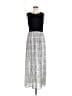 Apt. 9 Graphic Gray Black Casual Dress Size M - photo 1