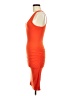 Venus Solid Orange Cocktail Dress Size M - photo 5
