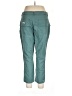 Lee Solid Teal Khakis Size 16 - photo 2