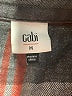 CAbi Plaid Gray Long Sleeve Button-Down Shirt Size M - photo 7