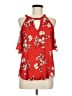 Sienna Sky 100% Polyester Red Sleeveless Blouse Size M - photo 1