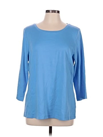 Isaac Mizrahi LIVE! 3/4 Sleeve T-Shirt (view 1)