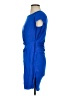 Unbranded Solid Blue Cocktail Dress Size XS - photo 5