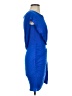 Unbranded Solid Blue Cocktail Dress Size XS - photo 4