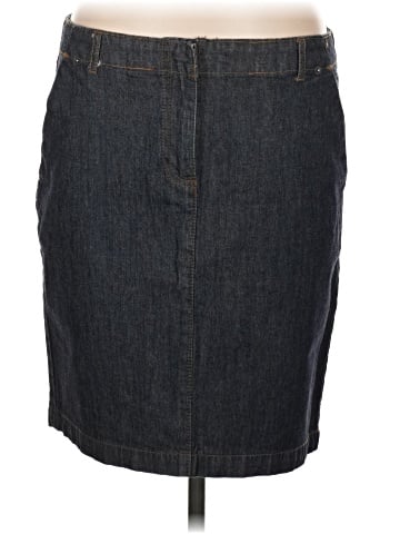 Kenneth Cole REACTION Denim Skirt (view 1)