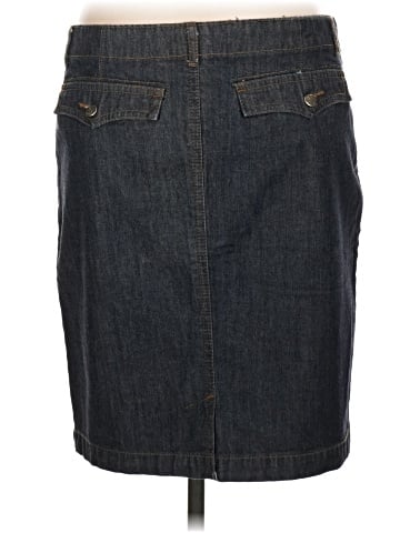 Kenneth Cole REACTION Denim Skirt (view 2)