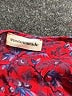 Custommade Paisley Burgundy Casual Dress Size M - photo 7