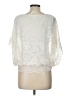 Kenar 100% Polyester Ivory 3/4 Sleeve Blouse Size L - photo 2