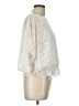 Kenar 100% Polyester Ivory 3/4 Sleeve Blouse Size L - photo 4