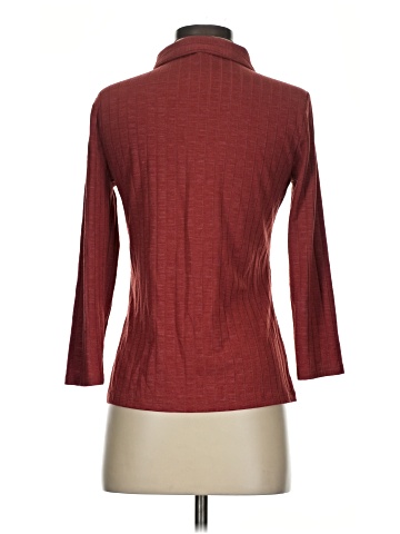 Ann Taylor 3/4 Sleeve Button-Down Shirt (view 2)
