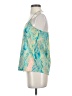 Hurley 100% Polyester Teal Sleeveless Blouse Size S - photo 5