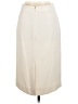 J.Crew 365 100% Polyester Solid Ivory Formal Skirt Size 6 - photo 2