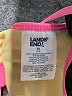 Lands' End Tie-dye Pink Two Piece Swimsuit Size 4 - 5 - photo 3