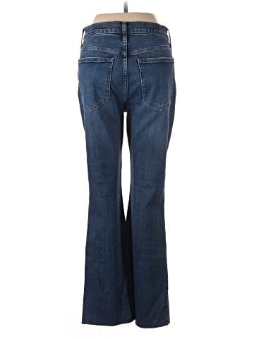 Madewell Kick Out Crop Jeans in Brinton Wash: Raw-Hem Edition (view 2)