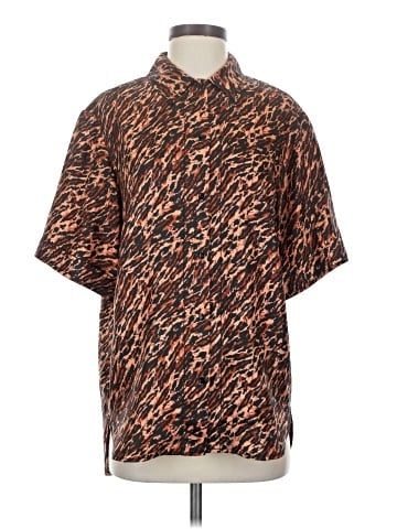 Sandro Short Sleeve Blouse (view 1)